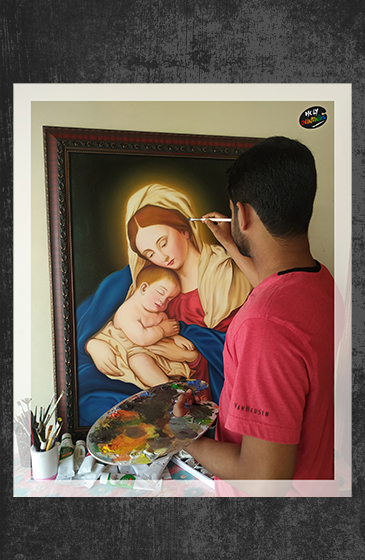 Dipu mother Mary paintings
